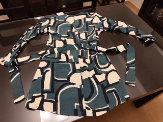 Vestido Zara Estampado Talla XS