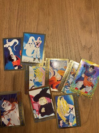 18 Cartas Dragon Ball Z Serie 3