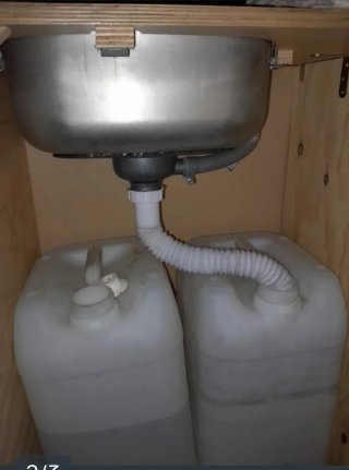 Mueble Fregadero Camper Acero Inox