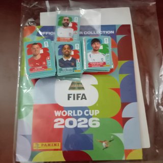 Álbum Panini Mundial 2026 + 200 cromos