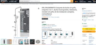 NUEVO Set de Ducha Doble EISL Duschtraum