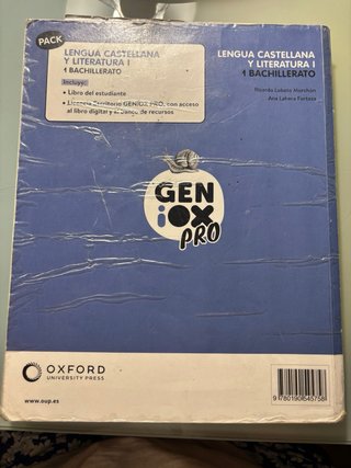 Lengua castellana y literatura I. Libro del estudiante. 1o Bachillerato