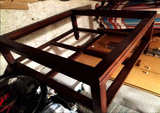Mesa de centro de madera