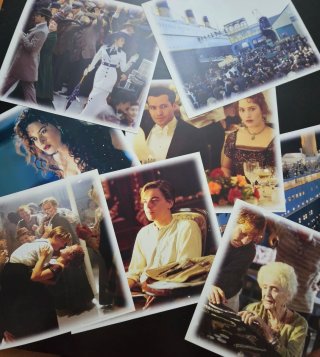 Película Titanic VHS con 8 fotos Edicion Especial