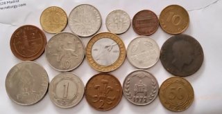 Lote de monedas antiguas y coleccionables