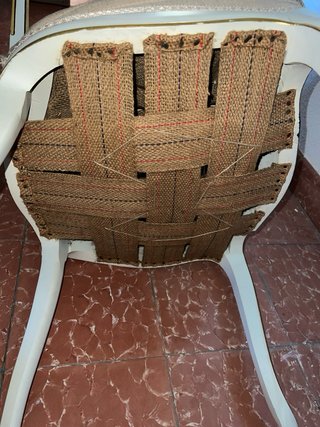 Conjunto 4 Sillas Luis XVI Ratán Madera