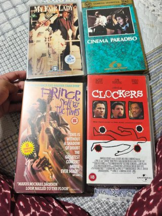 Lote VHS Varias Películas y Series