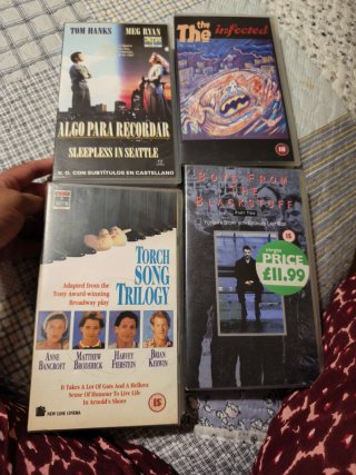 Lote VHS Varias Películas y Series