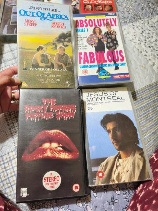 Lote VHS Varias Películas y Series