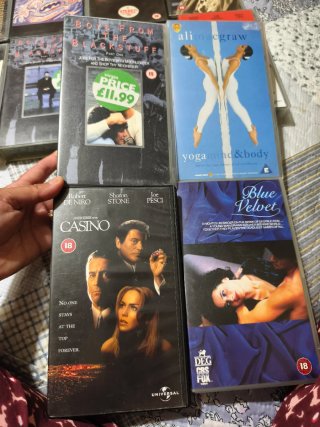 Lote VHS Varias Películas y Series