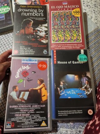 Lote VHS Varias Películas y Series