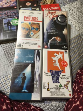Lote VHS Varias Películas y Series