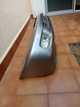 Toyota HDJ 100. Parachoques delantero y vigueta
