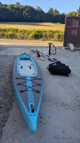 Kayak hinchable Coasto Capitole 2P completo USADO