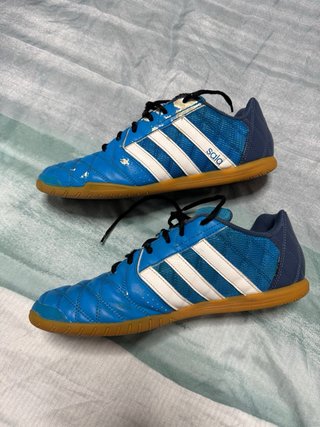 Zapatillas Fútbol Sala Adidas Azul