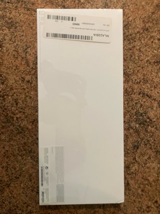 Teclado Inalámbrico Apple Plata