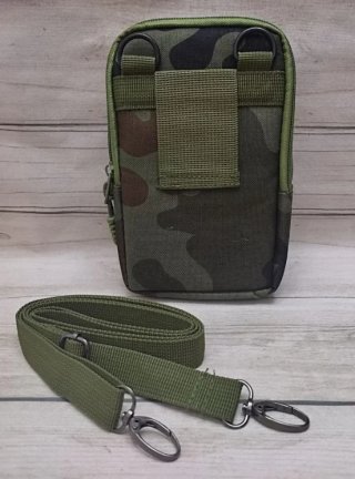 OFERTA. RIÑONERA / BOLSO CAMUFLAJE VERDE. TÁCTICO