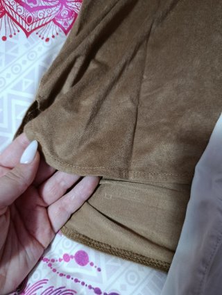 Conjunto Ropa Mujer Marrón y beige