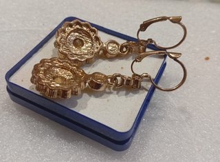 Pendientes colgantes vintage