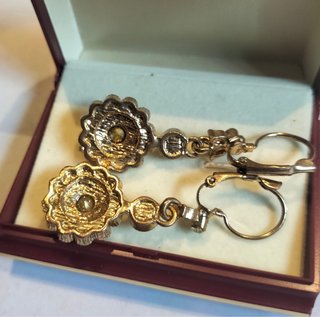 Pendientes colgantes vintage