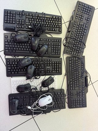 Lote Teclados y Ratones Ordenador