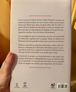 Libro “Mi verdadera historia” de Isabel Preysler