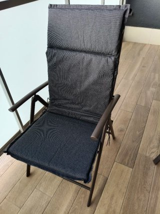 Mesa y 4 Sillas Terraza Plegables