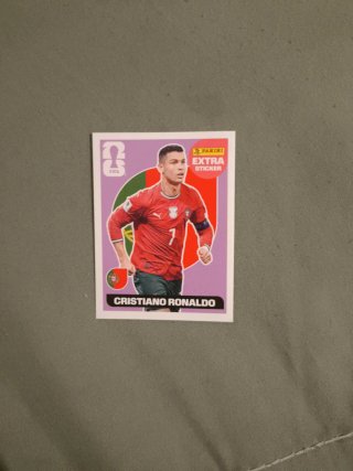 Cromo Extra Cristiano Ronaldo Panini