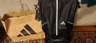 Zaino Adidas Mercedes AMG Petronas F1 Nero