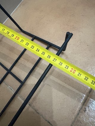 Soporte para macetas metálico negro