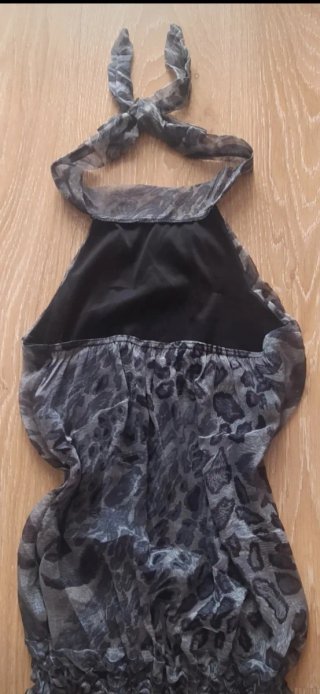 Blusa Vintage Talla S/M Estampado Animal print