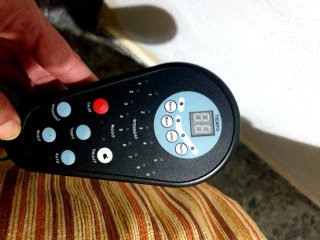 Poltrona relax elettrica con massaggio