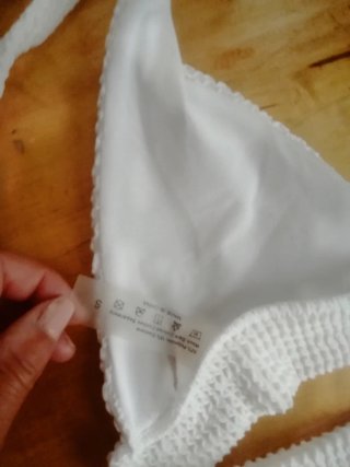 Bikini blanco con aro