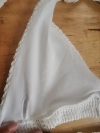 Bikini blanco con aro