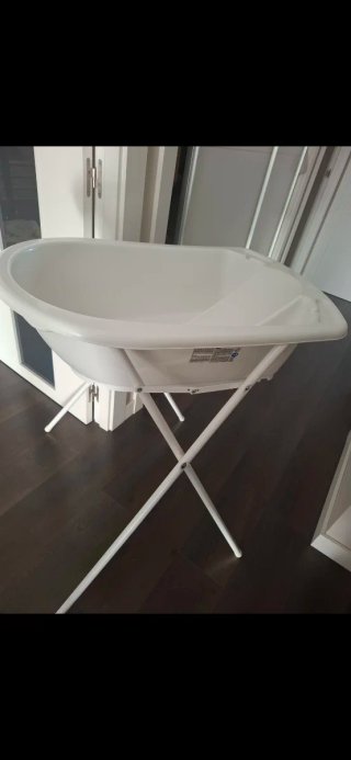Bañera para bebé blanca