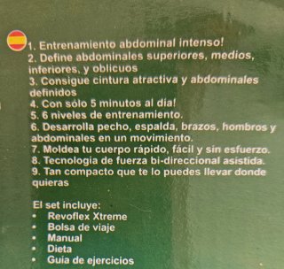 Tensores Abdominales Revoflex Xtreme Fitness