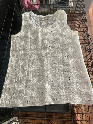 Camiseta Dolce & Gabbana encaje floral M
