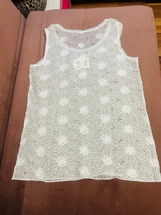 Camiseta Dolce & Gabbana encaje floral M