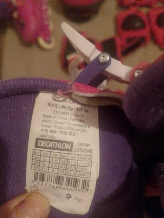 Patines y protecciones niña Oxelo