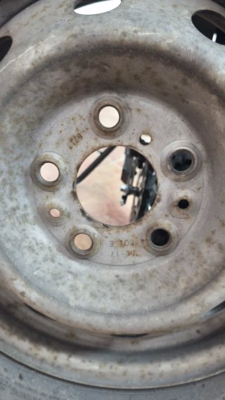 Rueda de repuesto autocaravana 215/75 R16C Fiat