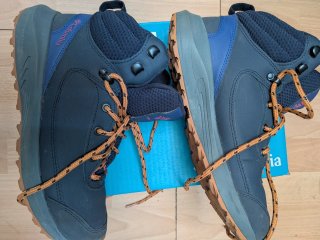Botas Columbia Talla 38,5 Azul/Negro