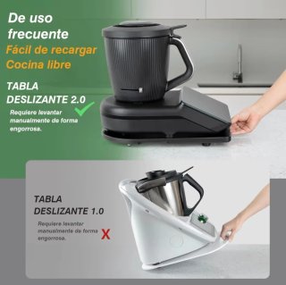 Tabla para Thermomix TM7 Negra