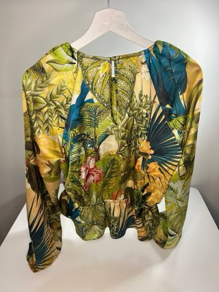 Blusa Guess by Marciano Estampado Tropical
