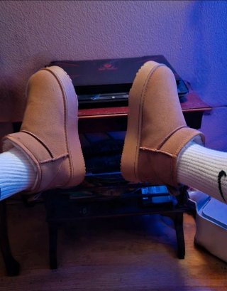 Botas Sport tipo Ugg Beige