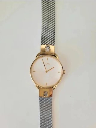 CHOLLO RELOJ TOUS DORADO y PLATEADO