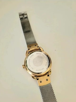 CHOLLO RELOJ TOUS DORADO y PLATEADO