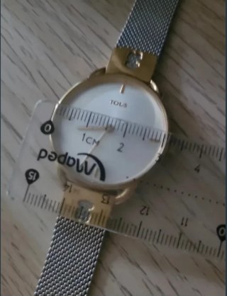 CHOLLO RELOJ TOUS DORADO y PLATEADO