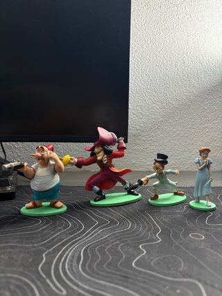 Lote Figuras Peter Pan Disney Mc Donalds 2002