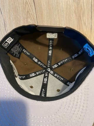 Cappello New Era Snapback Marrone regolabile