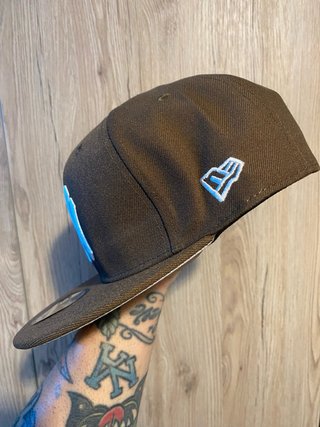 Cappello New Era Snapback Marrone regolabile